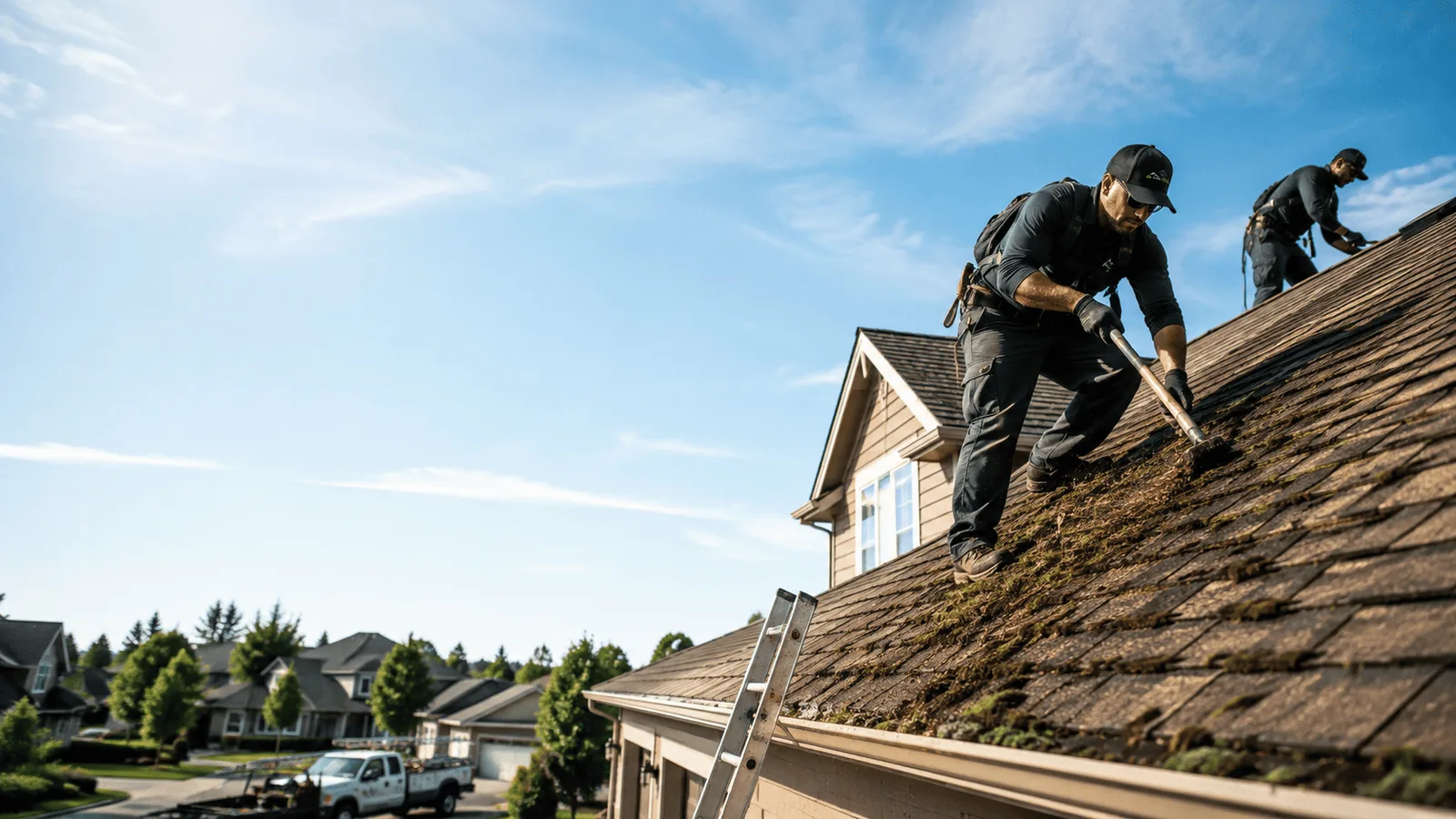 Roof Moss Removal in Moscow, TN near me